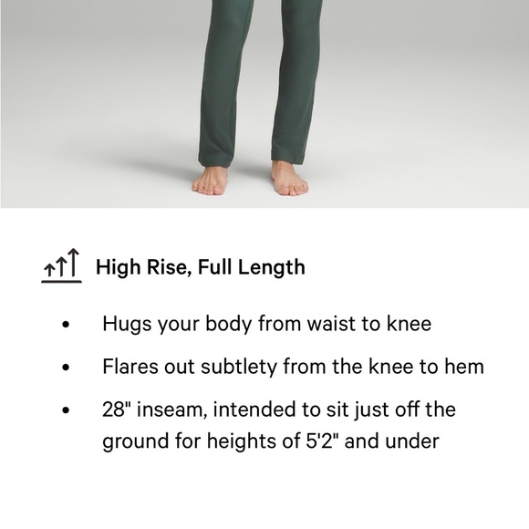 High rise mini flare pant - Picture 8 of 8